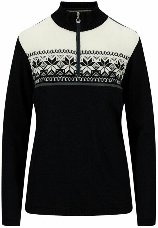 Dale of Norway Dale of Norway Liberg Womens Sweater Black/Offwhite/Schiefer L