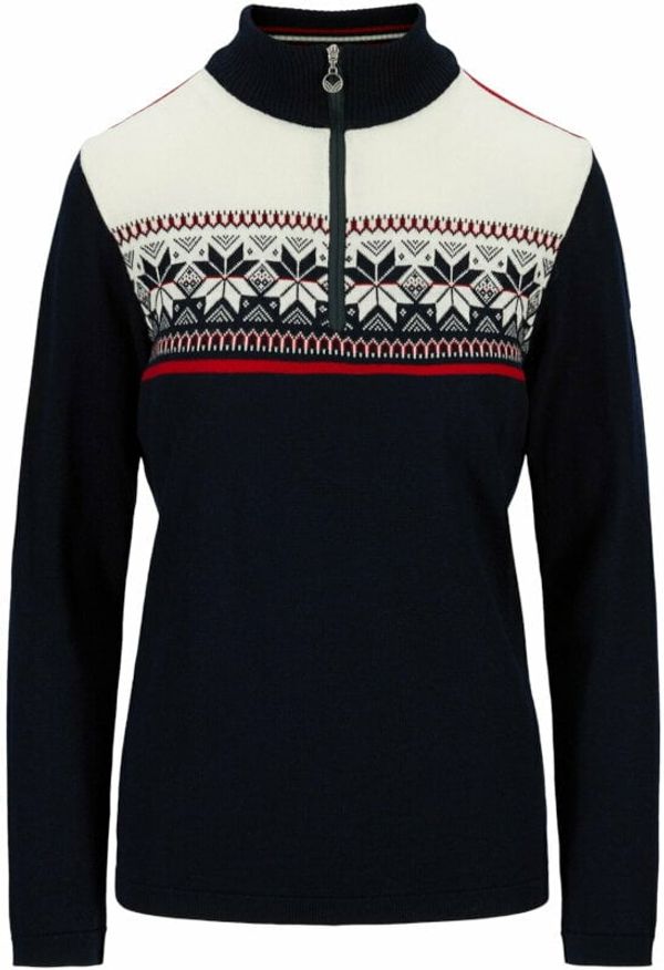 Dale of Norway Dale of Norway Liberg Womens Sweater Marine/Off White/Raspberry M