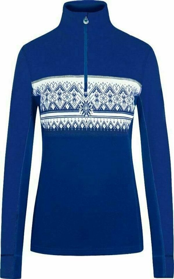 Dale of Norway Dale of Norway Moritz Basic Womens Sweater Superfine Merino Ultramarine/Off White S