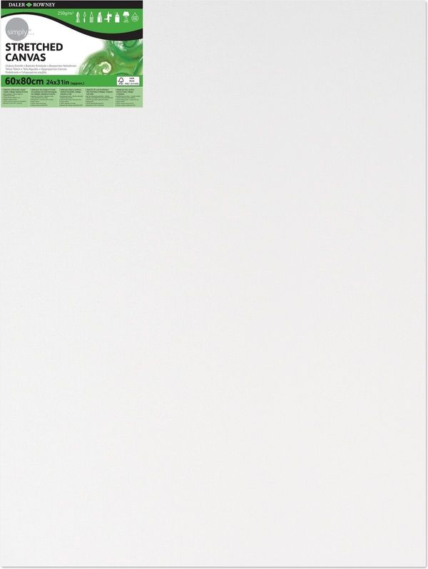 Daler Rowney Daler Rowney Платно Simply White 60 x 80 cm 1 бр