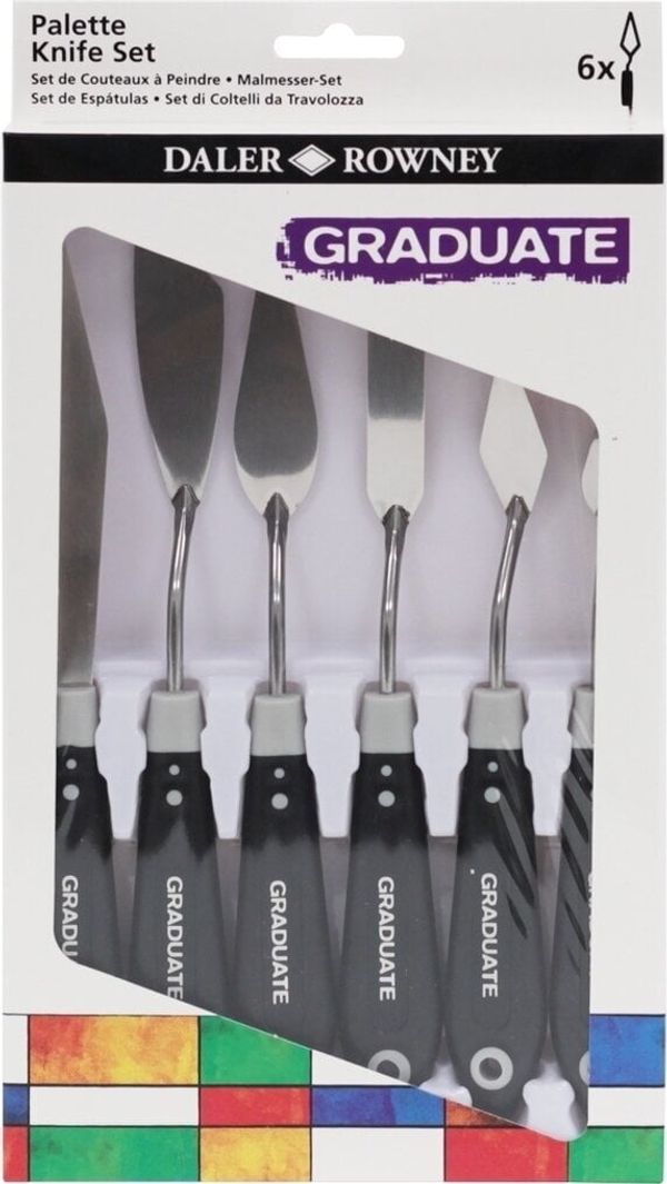 Daler Rowney Daler Rowney Set 6 Шпакла за рисуване 6 бр