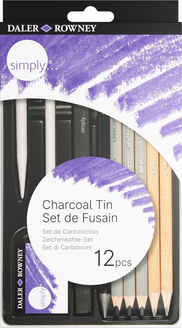 Daler Rowney Daler Rowney Simply Sketching Pencils Комплект художествени моливи 12 бр
