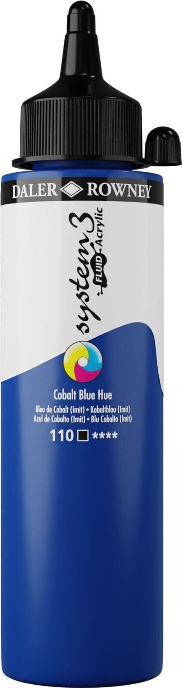 Daler Rowney Daler Rowney System3 АКРИЛНА боя Cobalt Blue Hue 250 ml 1 бр