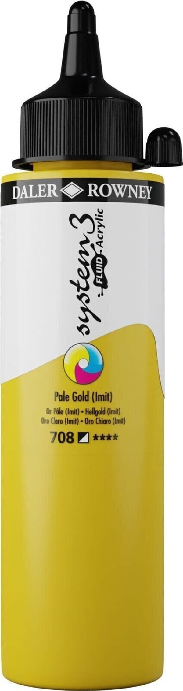 Daler Rowney Daler Rowney System3 АКРИЛНА боя Pale Gold Imitation 250 ml 1 бр
