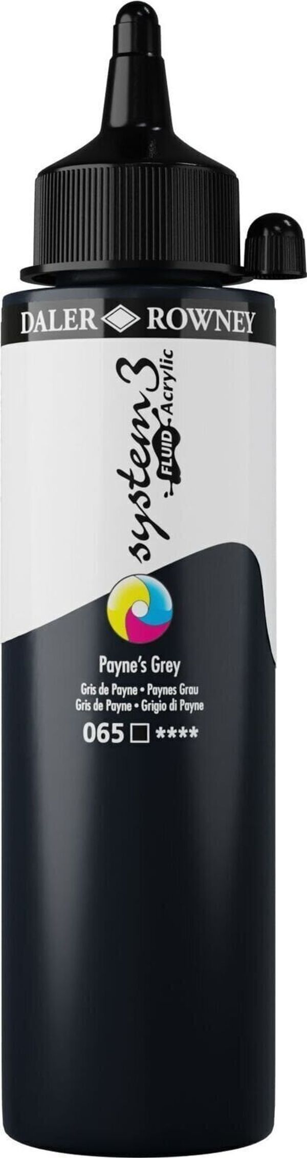 Daler Rowney Daler Rowney System3 АКРИЛНА боя Payne's Grey 250 ml 1 бр