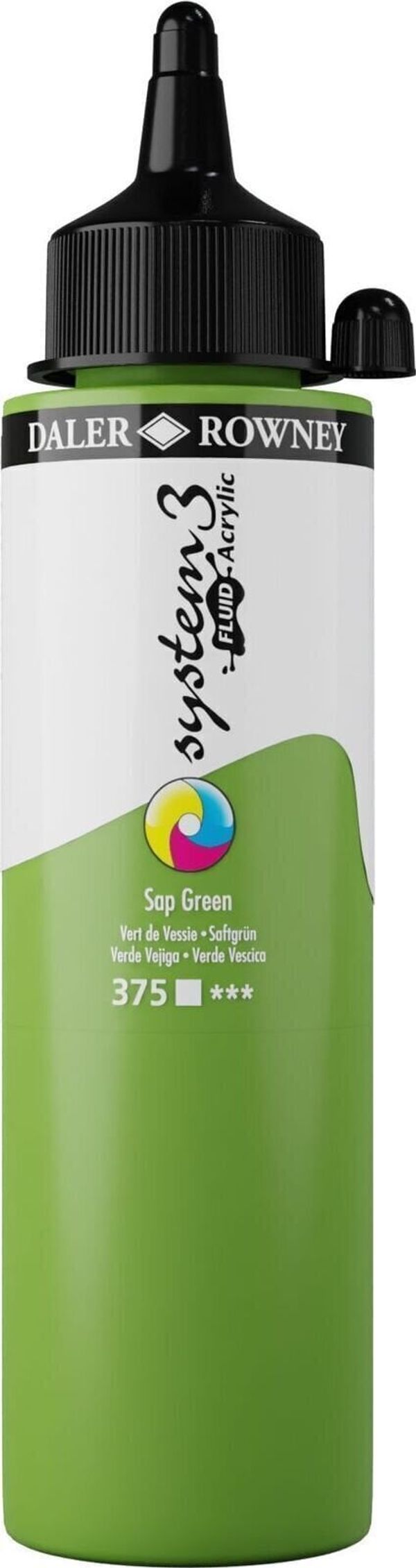 Daler Rowney Daler Rowney System3 АКРИЛНА боя Sap Green 250 ml 1 бр