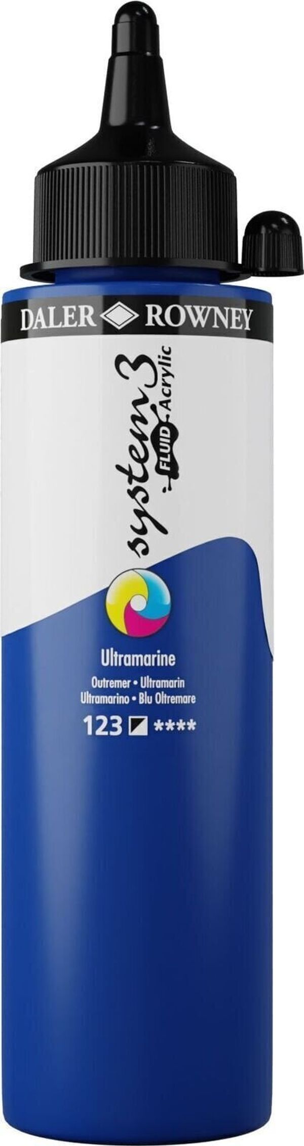 Daler Rowney Daler Rowney System3 АКРИЛНА боя Ultramarine Blue 250 ml 1 бр
