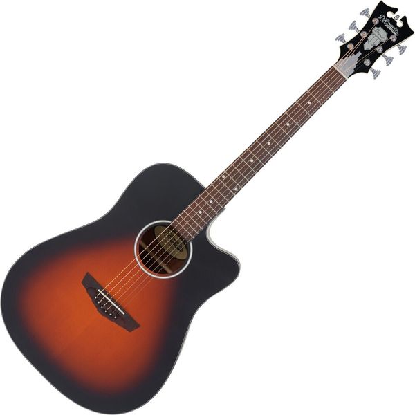 D'Angelico D'Angelico Premier Bowery LS Satin Vintage Sunburst Електро-акустична китара Дреднаут