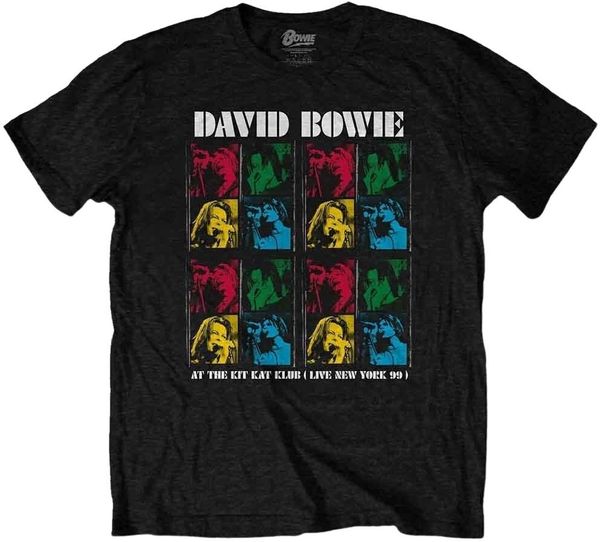 David Bowie David Bowie Риза Kit Kat Klub Unisex Black XL