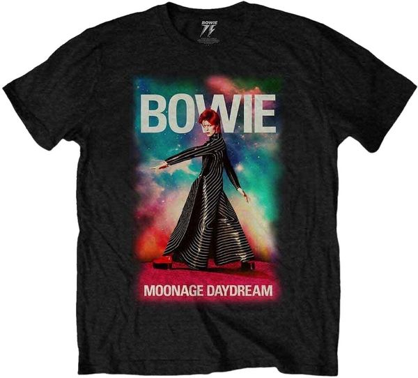 David Bowie David Bowie Риза Moonage 11 Fade Unisex Black 2XL