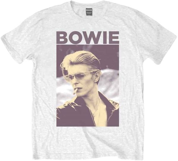 David Bowie David Bowie Риза Smoking Unisex White XL