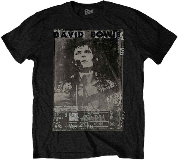 David Bowie David Bowie Риза Ziggy Unisex Black M