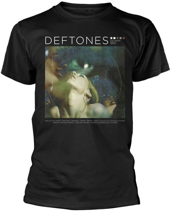 Deftones Deftones Риза Saturday Night Wrist Unisex Black 2XL