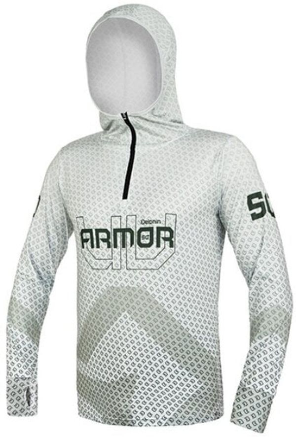 Delphin Delphin Тениска Hooded Sweatshirt UV ARMOR 50+ Neon 2XL