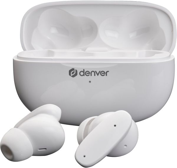 Denver Denver TWE-49ENC White Безжични In-ear слушалки
