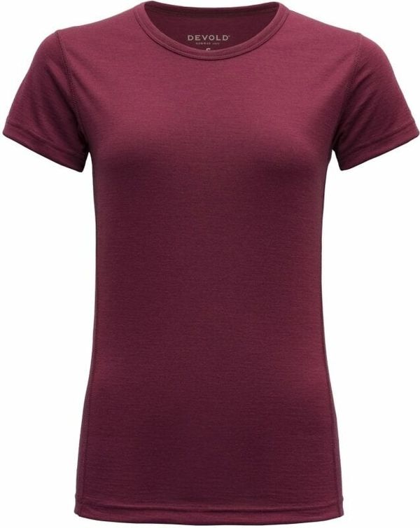 Devold Devold Breeze Merino 150 T-Shirt Woman Beetroot XS Тениска