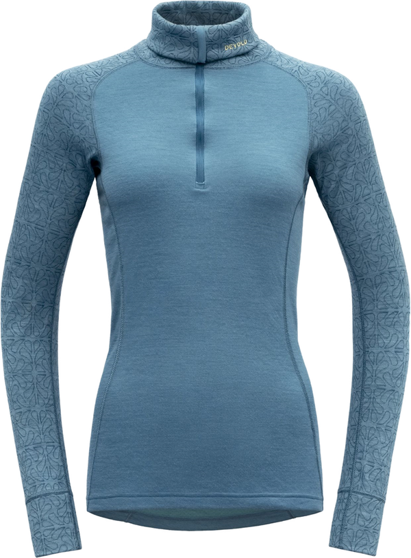 Devold Devold Duo Active Merino 205 Zip Neck Woman Moon ( Variant ) XS Tермобельо