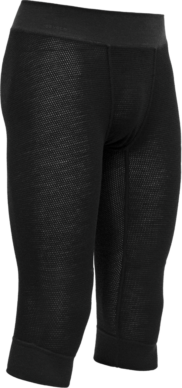 Devold Devold Wool Mesh 190 3/4 Longs Man Caviar XL Tермобельо