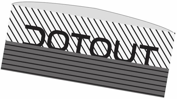 Dotout Dotout Mesh Headband Set 3 Pcs Grey/White Uni