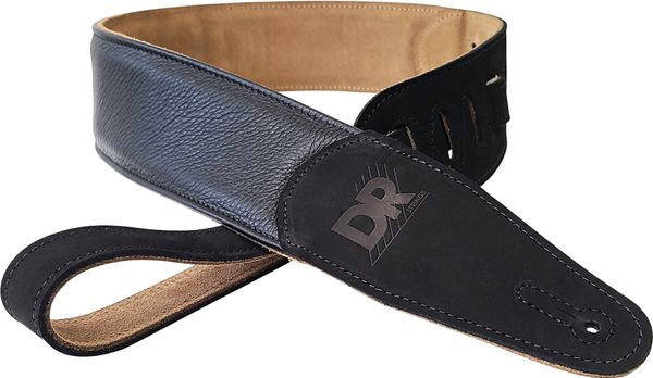 DR Strings DR Strings BTS Кожен колан за китара Black