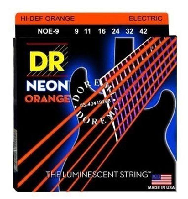 DR Strings DR Strings NOE-9 Neon Струни за електрическа китара