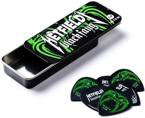 Dunlop Dunlop PH 112T 114 Hetfield Black Fang pick set 1.14 mm.