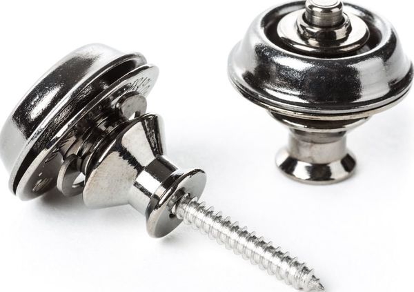 Dunlop Dunlop Straplok Dual Design Strap-Lock/Страп лок Black Nickel