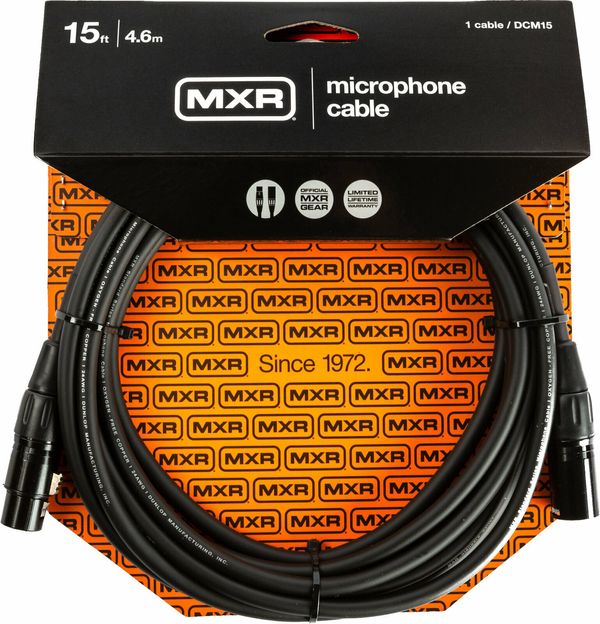 Dunlop MXR Dunlop MXR DCM15 Черeн 4,6 m