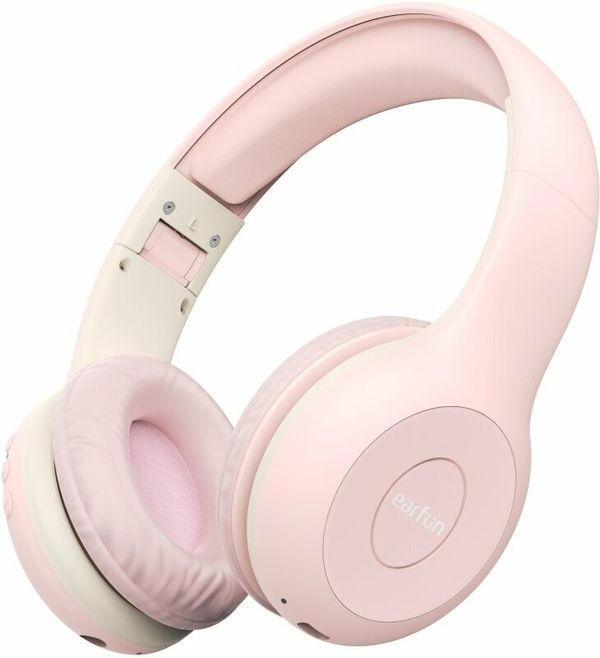 EarFun EarFun K2P kid headphones pink Pink Безжични On-ear слушалки