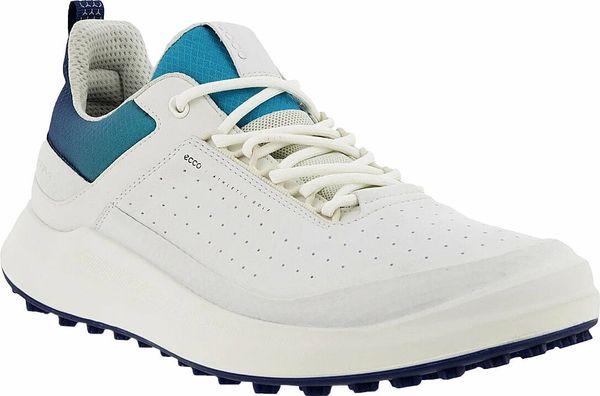 Ecco Ecco Core Mens Golf Shoes White/Blue Depths/Caribbean 46