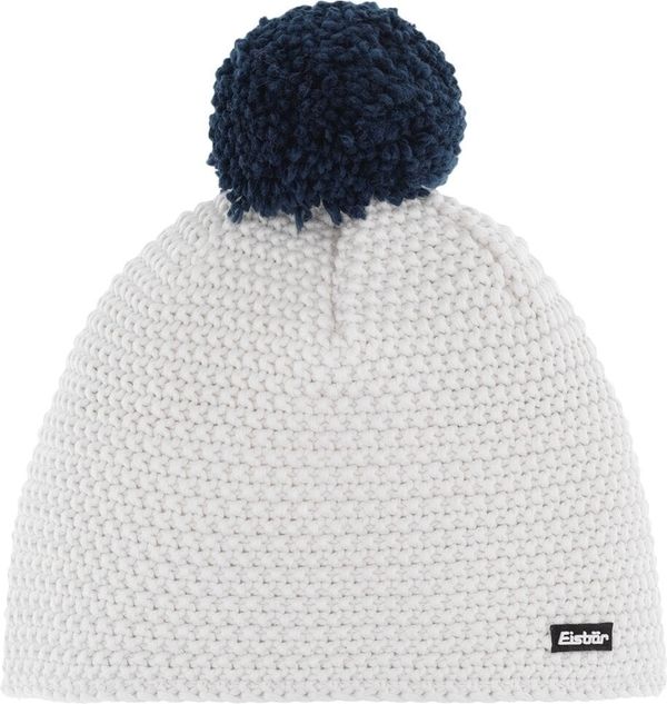 Eisbär Eisbär Jamie Pompon Beanie White/Dark Cobalt UNI Шапка