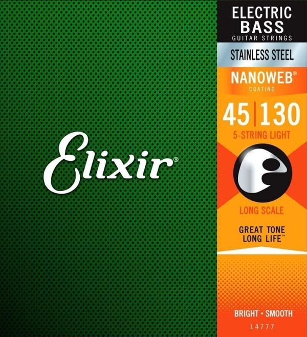 Elixir Elixir 14777 NanoWeb Light Long Scale 45-130