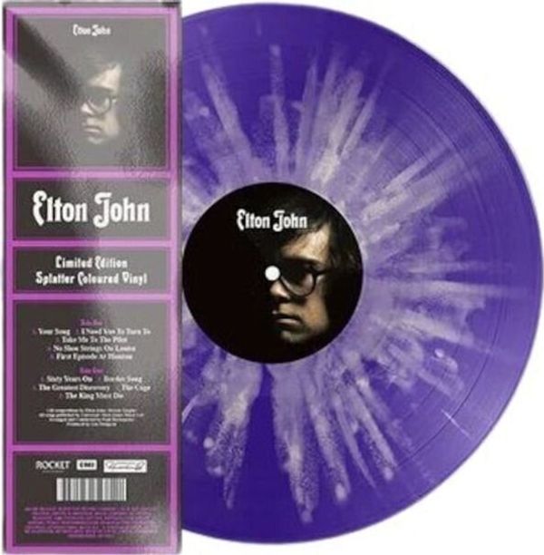 Elton John Elton John - Elton John (Purple Splatter Coloured) (LP)
