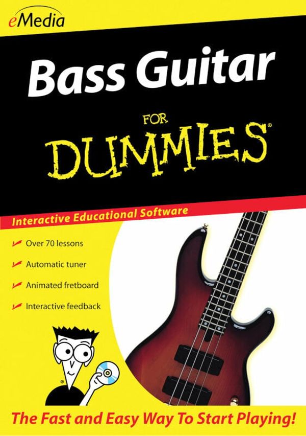 eMedia eMedia Bass For Dummies Win (Дигитален продукт)