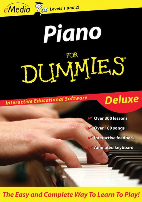 eMedia eMedia Piano For Dummies Deluxe Win (Дигитален продукт)