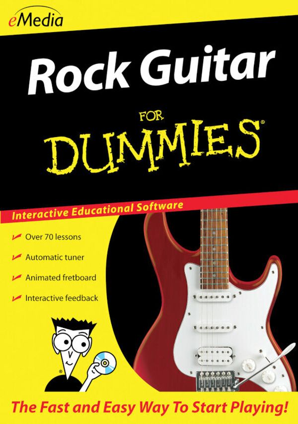eMedia eMedia Rock Guitar For Dummies Mac (Дигитален продукт)