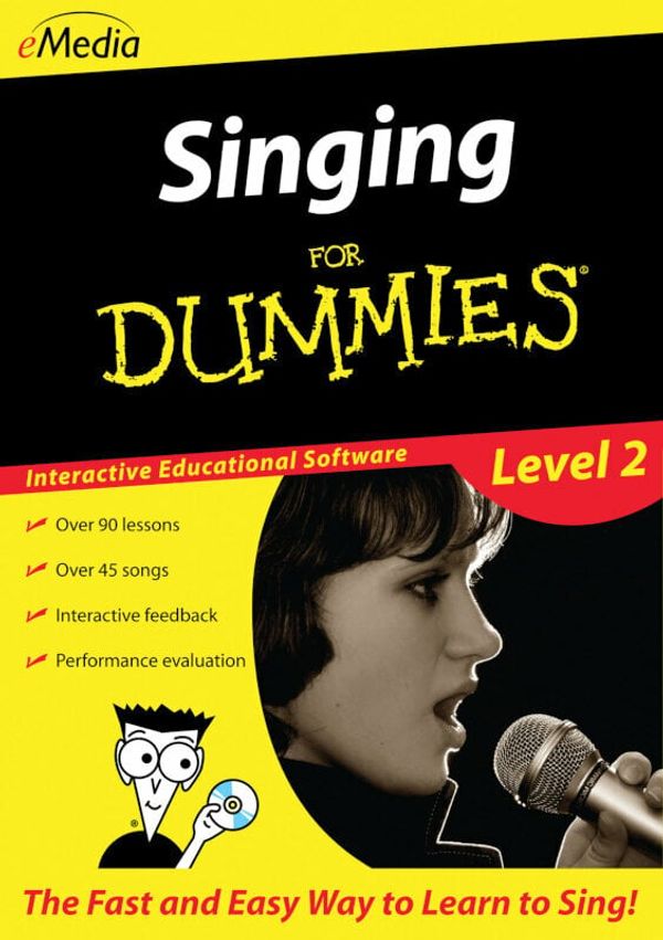 eMedia eMedia Singing For Dummies 2 Win (Дигитален продукт)