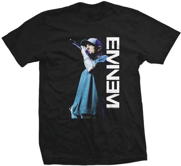 Eminem Eminem Риза Mic. Pose Unisex Black L