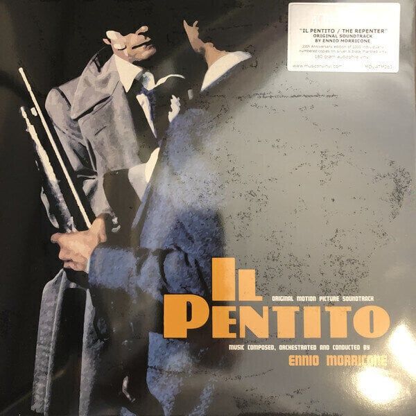 Ennio Morricone Ennio Morricone - Il Pentito (the Repenter) (Silver & Black Marble Coloured) (LP)