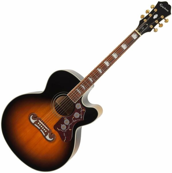 Epiphone Epiphone J-200 EC Сунбурст