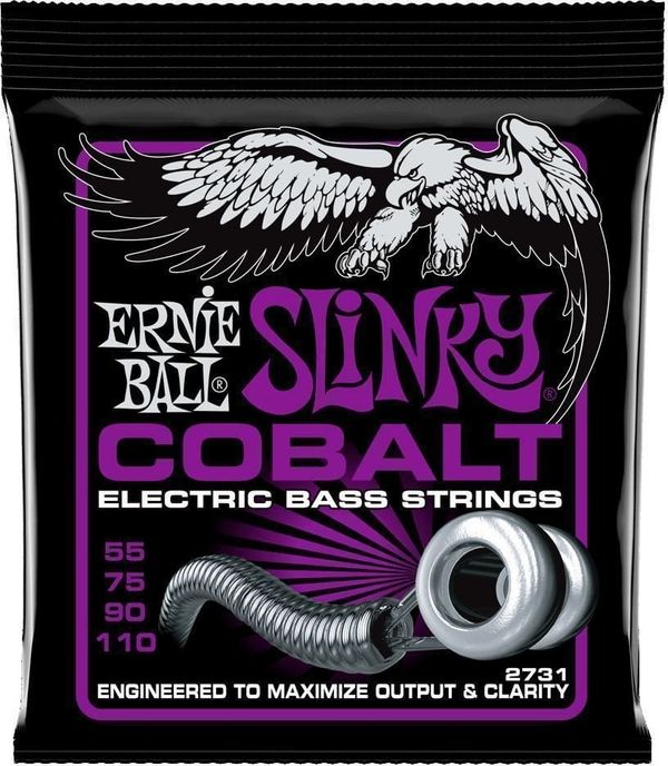 Ernie Ball Ernie Ball 2731 Power Slinky Bass 55-110 Струни за бас китара