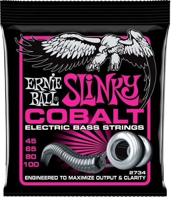 Ernie Ball Ernie Ball 2734 Super Slinky Bass 45-100 Струни за бас китара