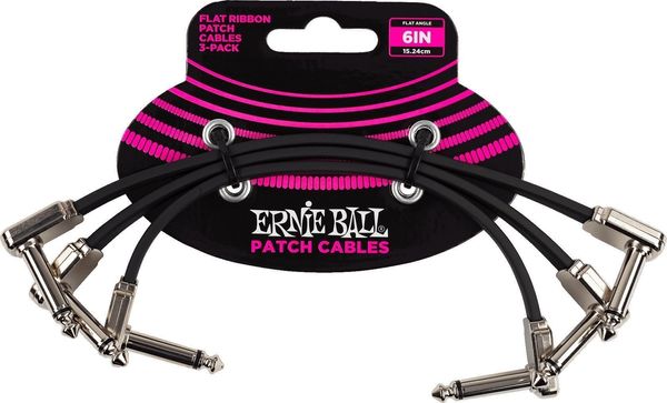 Ernie Ball Ernie Ball P06221 Черeн 15 cm Ъглов - Ъглов