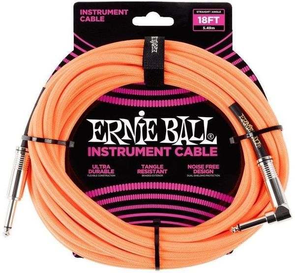 Ernie Ball Ernie Ball P06084-EB Oранжев 5,5 m Директен - Ъглов