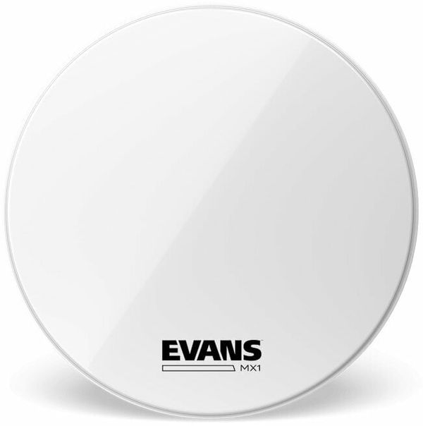 Evans Evans BD16MX1W MX1 Marching Bass White 16" Кожа за оркестров барабан