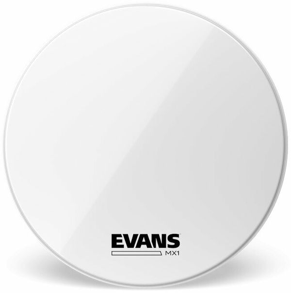 Evans Evans BD18MX1W MX1 Marching Bass White 18" Кожа за оркестров барабан