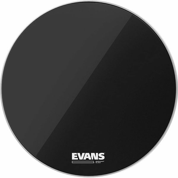 Evans Evans BD18RBG Resonant Black 18" Черeн Кожа за барабани резонансна