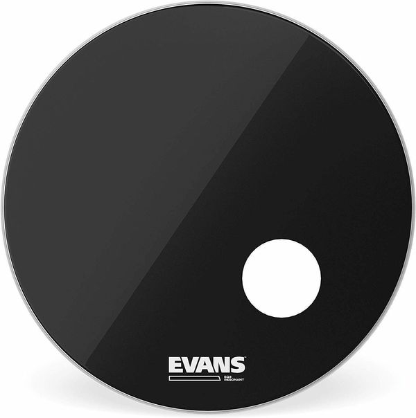 Evans Evans BD20RB EQ3 Resonant 20" Черeн Кожа за барабани резонансна