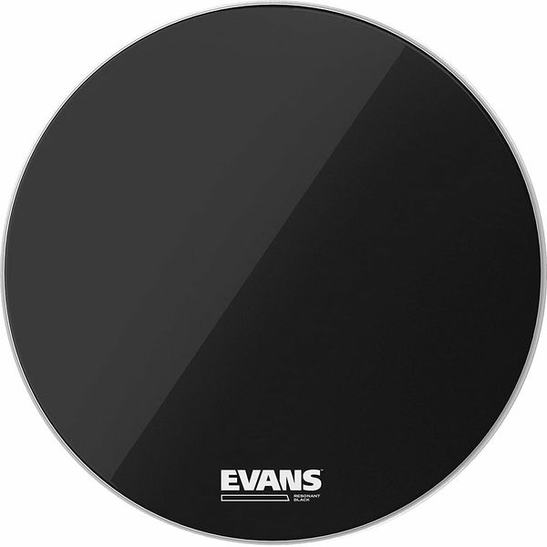 Evans Evans BD20RBG Resonant Black 20" Черeн Кожа за барабани резонансна