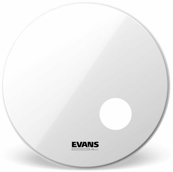 Evans Evans BD22RSW EQ3 Reso Smooth 22" бял Кожа за барабани резонансна